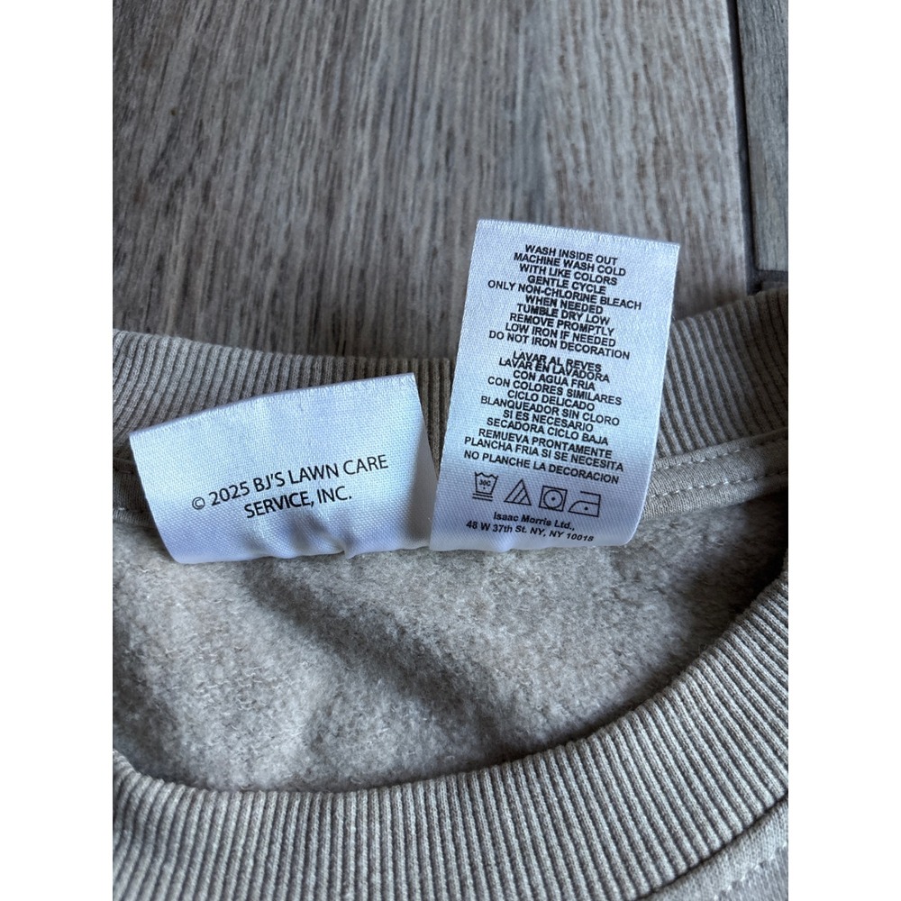 Morgan Wallen Sweatshirt Mens 2XL Khaki New Deconstructed Graphic Tour Merch - Picture 4 of 6